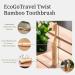 Replacement Head for EcoGoTravel Bamboo Toothbrush - BPA Free Soft Bristles | Sustainable Oral Care - Buy Online on GoSupps.com