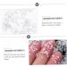 SKISUNO 1 Glass Chip Epoxy Filling DIY Nail Art Crushed Glass Nail Art Rhinestones Glass Epoxy Fillers Manicure DIY Accessories DIY Glass Fillers Shiny Nail Stickers Manicure Fillers 0.5X0.3cm transparent - Buy Online on GoSupps.com
