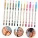 WOFASHPURET 12 Pcs Eyeliner Pencil Eye Shadow Pencil Crayon Brown Eye Shadow Eyeshadow Pencil Glue Pen Highlight - Buy Online on GoSupps.com