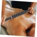 Muscle Massage Roller Hand & Leg Stick Fascia Massage Device for Neck & Body - 43x3cm Black - Buy Online on GoSupps.com