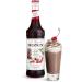 MONIN Premium Morello Cherry Syrup 700ml - Vegan & Allergen-Free for Coffees, Cocktails & Hot Chocolates - Buy Online on GoSupps.com