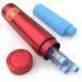 DISONCARE 60H Insulin pen cooling bag 2-8 degrees harder cooler observable temperature |Portable medication cool box travel TSA approved |Diabetic bag with 2 cooling packs red