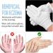 Buy Reusable White Cotton Gloves for Moisturizing Dry Hands & Eczema | Perfect for Sleeping | International Shipping - Buy Online on GoSupps.com