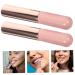 2pcs Lip Brush Makeup Set | Silicone Lip Applicator & Round Head Lipstick Brush - Perfect for Lip Scrub & Balm - Pink - Shop Internationally - Buy Online on GoSupps.com