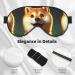 Double-Sided Shiba Inu Eye Mask | Cute Funny Sleep Shade Cover for Ultimate Comfort - Unisex Night Sleeping Mask - Buy Online on GoSupps.com