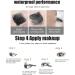 2PCS 4D Silk Fiber Lash Mascara 2 in 1 Mascara For Natural Lengthening And Thickening Effect(Pack of Black) 2pcs Black - Buy Online on GoSupps.com
