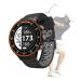 Canmore TW411 Golf-GPS watch & fitness tracker 40 000+ places pre-installed improved IC golfer accessories with a wide range of gifts in orange