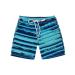 Poehuimt swimming trunks boys quickly drying shorts beach shorts with pockets lined with a net and adjustable cords for 3-4 years blue