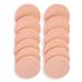 Molain powder quaste sponge 12 pieces round shape make -up beauty face blender for liquid priming wash cleaning cosmetics Applicator (12 pieces skin color) 12 pieces - skin colors