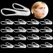 20 Pcs Elastic Nose Bandage  External Nasal Bandage Dressing Holder with High Absorption Capacity for Nose  White