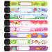8 pieces of emergency bracelet children SOS bracelet children bracelet children phone number for boys girls name bracelet children Waterproof reusable anti-loss suitable for travel games and children