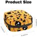 Halloween Pumpkin Sanitary Napkin Storage Bag - Period Kit Pouch for Women and Teens - Buy Online on GoSupps.com