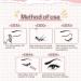 False Eyelashes Glue Eyelash Glue Clear Lash Glue - Eyelash Glue Clear Secure Hold for False Eyelashes Latex Eyelash Adhesive Suitable for Sensitive Eyes Fast Drying Shuying - Buy Online on GoSupps.com