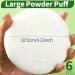 Teenitor 6pcs Large Powder Puff - 4.13 Inch Velour Body & Loose Powder Applicator - Soft White Round Puffs for Flawless Makeup Finish - Buy Online on GoSupps.com