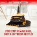 Long Handle Broom and Dustpan Set - Kitchen and Lobby Combo for Floor Cleaning - Buy Online on GoSupps.com