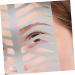 Beavorty Brow Mold Eyebrow Template Mold Eyebrow Makeup Stencil Eyebrow Draw Board Eyebrow Trimming - Buy Online on GoSupps.com