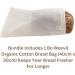 Active Dried Yeast and Linen Bread Bag Bundle Containing Organic Bioreal 5x9g Active Dried Yeast and A Bo Weevil 30 x 40cm Organic Linen Bread Bag - Buy Online on GoSupps.com
