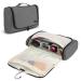 Teamoy Travel Storage Bag Compatible with Dyson Airwrap Styler Portable Travel Organiser for Airwrap Styler and Attachments Grey Style 1-- Hanging bag for hair curler Gray