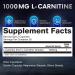 L Carnitine 1000mg Capsules - Extra Strength L-Carnitine L-Tartrate Supplement for Energy & Endurance - Workout Recovery Booster - 60 Capsules - Buy Online on GoSupps.com