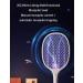 Electric Fly Swat 3000V 2-in-1 Mosquito Swat USB Charging Powerful Mosquito Attracting Lamp And Fly Killer With 3 Layers Safety Net For Indoor And Outdoor Use With Charging Base (White Blue)(Color: - Buy Online on GoSupps.com