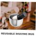 Beavorty Bartbrush Bowl - Portable Reusable Metal Razor Cup & Sheath for Easy Travel | Eco-Friendly Shaving Solution - Buy Online on GoSupps.com