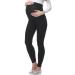Be Mammy Women's Maternity Long Leggings 02 4XL Black