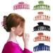 The Xpressory Large Hair Claw Clips For Thick Hair - 6 Pack Big Non Slip Easy to Use Stylish Matte Hair Clips For Women's Thick Thin Curly Long & Neutral Hairs