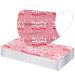 BEUU 10PCS Disposable Face_Mack for Adult 2021 Happy New Year Face Bandanas 3-Layer Non-Woven with Elastic Earloops - Buy Online on GoSupps.com