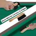 Set of 4 Pool Table Cleaning Tools with Cue Shaft Cleaner Cloth and Billiard Cue Chalk - Pool Table Accessories for Billiards, Rail Brush Included - Buy Online on GoSupps.com