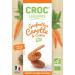 CROC' LEGUMES Authentic French Waffle Organic Crackers Snack Carrot & Cumin Flavor Made with 40% Vegetable Natural Ingredients Pack of 6 x 40g Boxes Carrot & Cumin 40.00 g (Pack of 6) - Buy Online on GoSupps.com