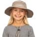 GearTOP UPF 50+ Kids Sun hat to Protect Against UV Sun Rays - Kids Bucket Hat and Sun Hats for Kids Camping Fishing Safari 6 5/8-7 Khaki