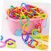 Shop Ibasenice 140 PTH Geometric Chain Buckle Baby Links - Colorful Sensory Rings for Newborns & Toddlers | 4-Piece Set (5.5x5.5cm) - Buy Online on GoSupps.com
