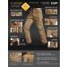 CQR Men's Flex Stretch Tactical Pants - Water Resistant Ripstop Cargo Pants - Buy Online on GoSupps.com