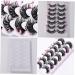 minkissy 7 Pairs False Eyelashes Fluffy Eyelashes Colored Eyelashes Fake Lashes Women Lashes with Color Lash Extension Fake Eyelash Individual Lashes Dense Extend Artificial Fiber - Buy Online on GoSupps.com