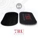 Tru Barber Hair Grippers - 6 Pack | Professional Hair Clips for Men & Women | Durable Black & Red Hairdressing Accessories - Buy Online on GoSupps.com