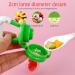 HAOBAOBEI Baby Fresh Fruit/Food Feeder Pacifier (2 Pcs) - Silicone Teething Toys with 2 Sized Pouches, Spoon, Bottle Brush - Blue&Green Set - Buy Online on GoSupps.com
