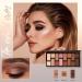 All-in-One Makeup Kit for Women | 16 Color Eyeshadow Palette Brushes Mascara & More - Perfect Gift - Buy Online on GoSupps.com
