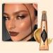 Highlighter Beauty Wand with Cushion Applicator Liquid Highlighter with Shimmer Finish Long Lasting Smooth Lightweight Highlighter Stick Face Illuminator Makeup Stick Gold 05# 5#highlight - Buy Online on GoSupps.com