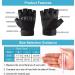 SUJAYU Men's Tactical Fingerless Gloves - Black, Medium - Buy Online on GoSupps.com