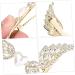 FRCOLOR 1pc Love Wings Hairpin Elegant Hairclip Sweet Hairpin Creative Hairclip Stylish Hair Clip Alloy Hair Clip Angel Wings Hairclip Exquisite Hairpin Bridal Hair Clip Pearl Barrette - Buy Online on GoSupps.com