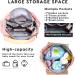 Sonarin Stylish Waterproof Baby Diaper Bag - Big Capacity Portable Travel Shoulder Bag with Stroller Hook & Wrap Pad - Blue - Buy Online on GoSupps.com