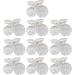 10 Pack Acrylic Hair Pins DIY Hair Accessories Hair Clamp Hair Barrette Clear Hair Grips Acrylic Material For Children DIY Hair Accessories - Buy Online on GoSupps.com