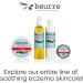 Beurre Shea Butter Eczema Balm - Hydrating Vegan Skin Care for Eczema, Psoriasis, and Dry Skin - 2oz - Buy Online on GoSupps.com