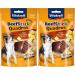 Vita power Beef Stick Quadros Hundeleckerlie extra meaty with cheese for rewarding and pampering (1x 70g) (pack with 2) 80 g (2 pack)