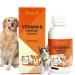 Crown Pet B-Complex Supplement Liquid B1 B2 B3 B5 & B6 for Dogs & Cats of All Ages Sizes & Breeds 100 mL for Wellness Energy & Digestive Support Ultimate Formula