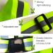 Adjustable High Visibility Reflector Vest for Biking & Jogging | Safety Vest with Strap Bracelet for Men & Women - Buy Online on GoSupps.com