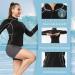 Healadote Women's 2mm Neoprene Wetsuit Top - XX-Large | Long Sleeve Wet Suit Jacket for Swimming, Surfing, Diving - Keep Warm - Buy Online on GoSupps.com