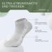 Momoshe 10 Pairs Breathable Sneakers Socks for Men & Women | Cotton Sports & Running Half Socks | Unisex 39-42 | 5 White + 5 Gray - Buy Online on GoSupps.com