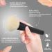 HEYMKGO Powder Makeup Brush - Full Face Powder Brush for Setting Powder Bronzer Blush Blending Buffing Sculpting - Large Fluffy Kabuki Brush with Synthetic Bristles for Even Application - Buy Online on GoSupps.com