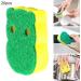 wirlsweal Scrubbing Sponge Breathable Multi-Functional Lightweight Scratch Free Cleaning Sponge Household Supplies Multicolor - Buy Online on GoSupps.com